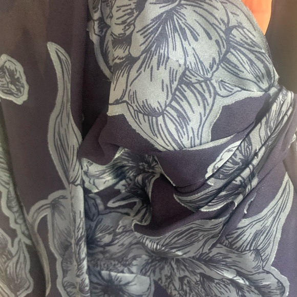 Theia Joslyn Bishop sleeve dress - Picture 5 of 10